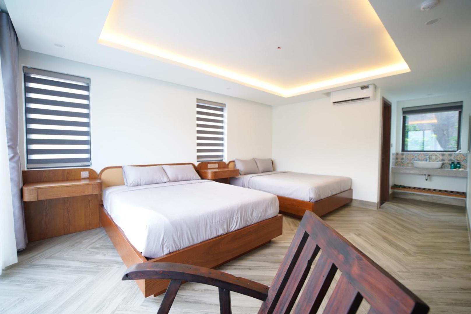 The Coral Homestay & Pub Tân Hiệ Buitenkant foto
